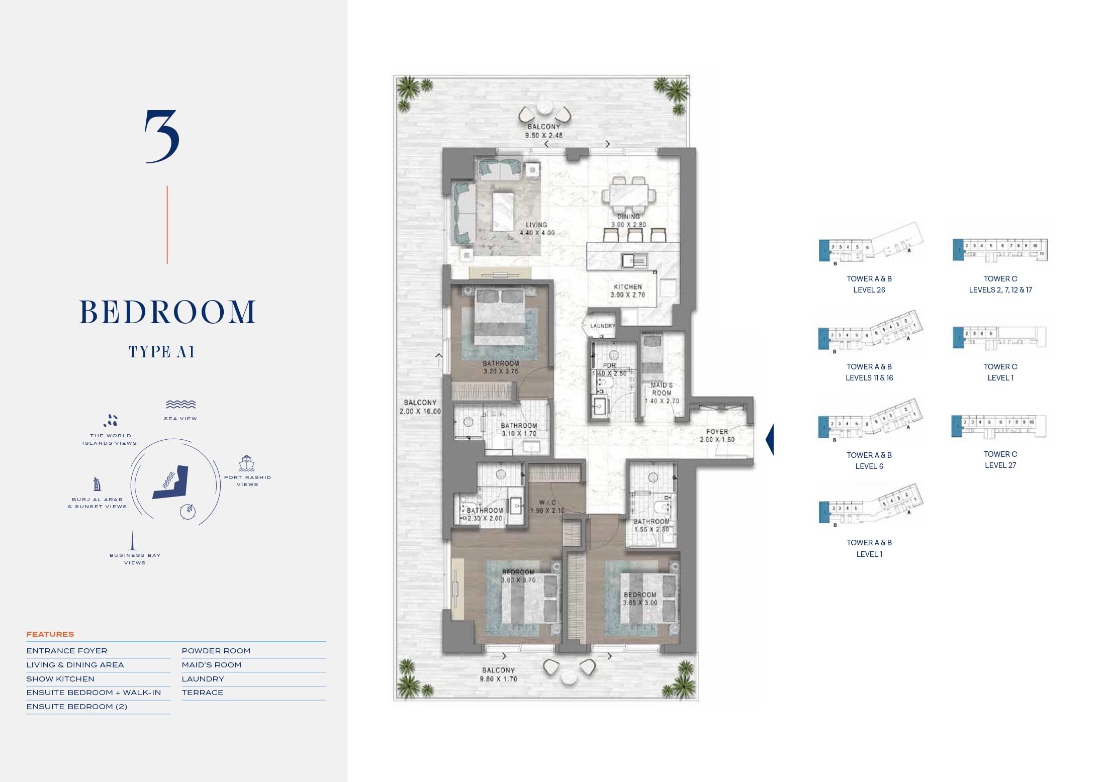 3 Bedroom